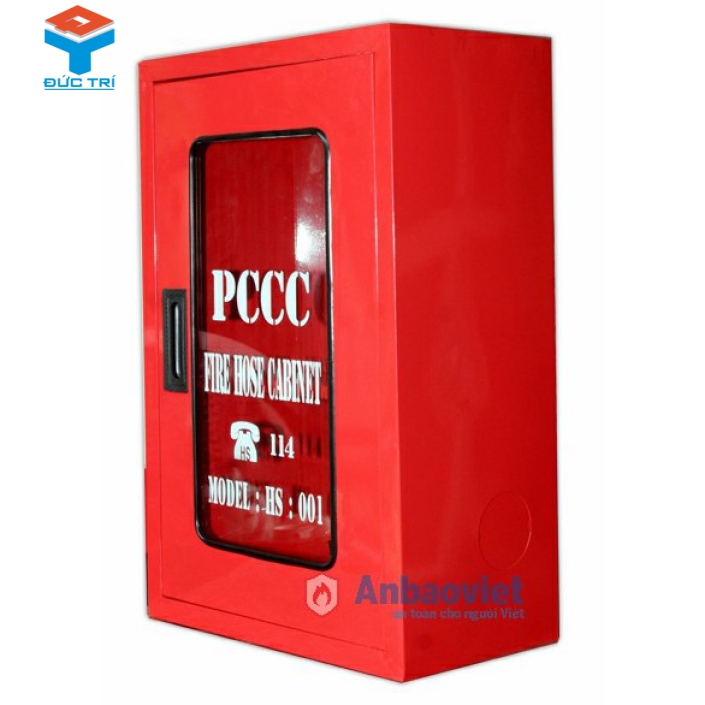 Tủ để vòi chữa cháy 600x400x220 ( tôn 5 dem)