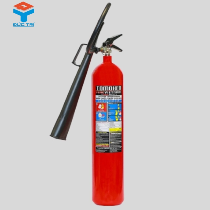 Bình chữa cháy Tomoken xách tay khí CO2 5KG