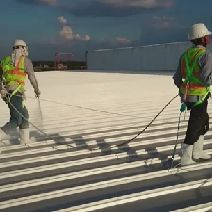 CUNG CẤP THI CÔNG SƠN CHỐNG NÓNG CHO MÁI TÔN NHÀ XƯỞNG